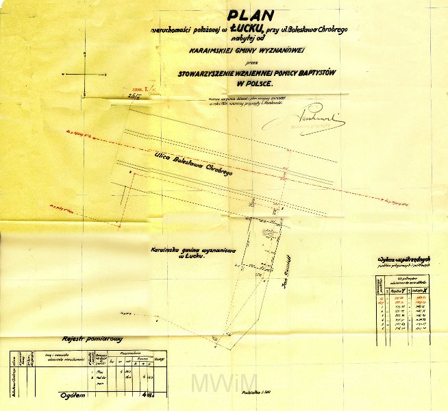 Ilustracja-100 Łuck Gmina Karaimska Plan nieruchomości.jpg